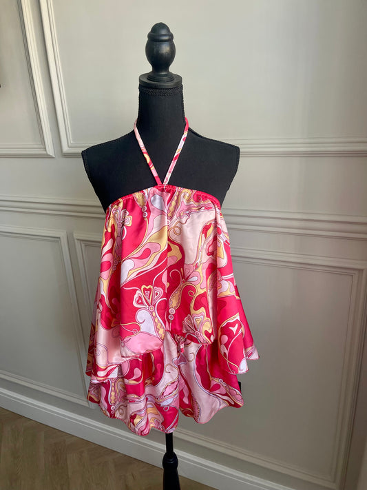 'ALESSIA' co ord (Cherry Red)