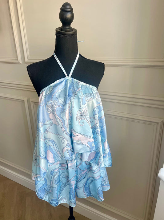 'ALESSIA' co ord (Blue)