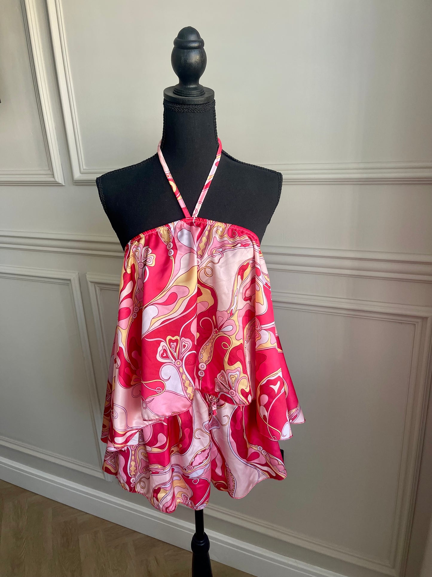 'ALESSIA' co ord (Cherry Red)