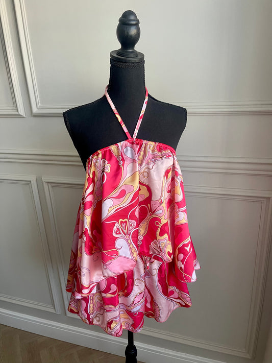 'ALESSIA' co ord (Cherry Red)