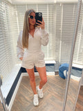 '𝒥𝒶𝒹𝑒' lounge co ord set - Beige